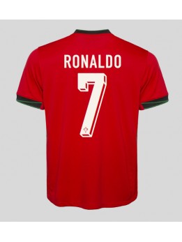 Portugal Cristiano Ronaldo #7 Replika Hemmakläder EM 2024 Kortärmad